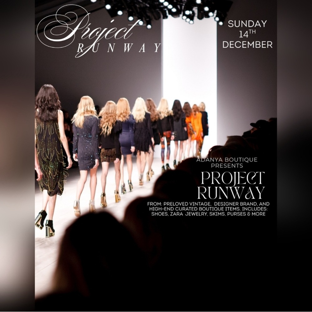 PROJECT RUNWAY SHOW TRAIN DECEMBER 14/25 - Picture 1 of 2